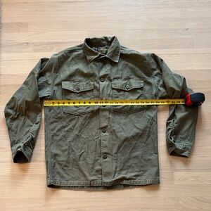 Military shirt jacket